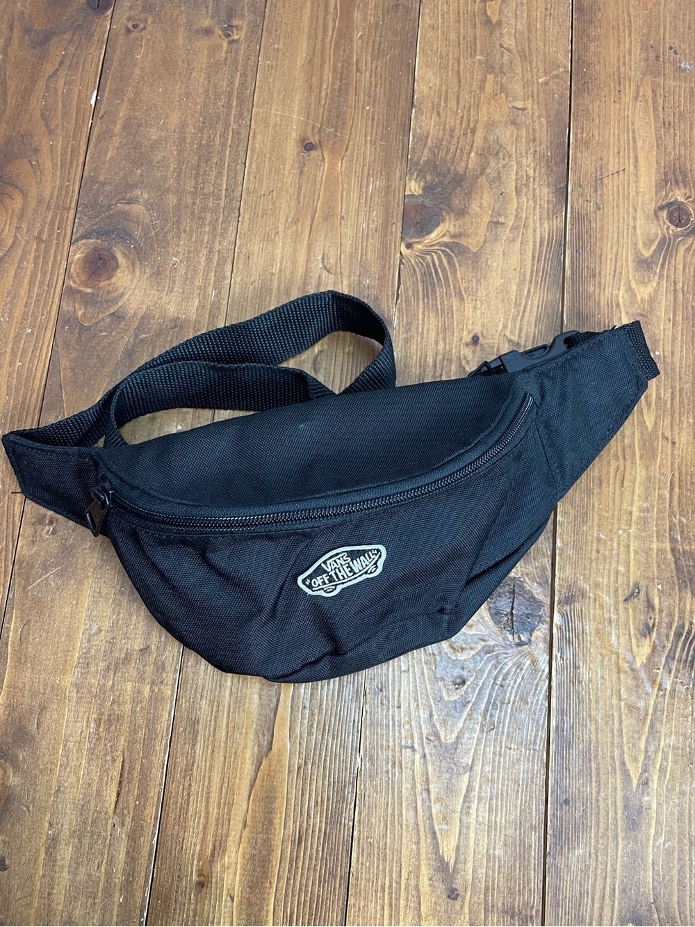 Vans black traveler bum bag Fanny pack one size adjustable